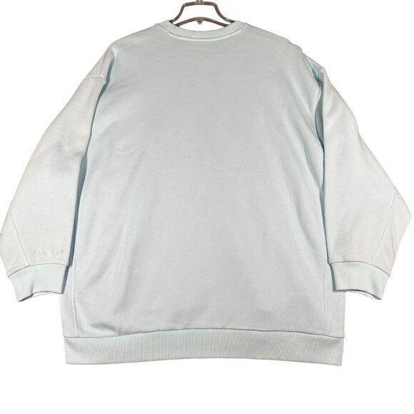 Adidas Womens X-Large XL Mint Green All Season Long Sleeve Crew Sweatshirt NWT - Picture 11 of 12